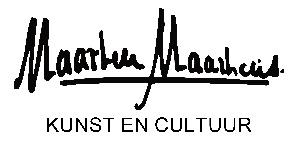 Maarten Maartens kunst en ciltuur